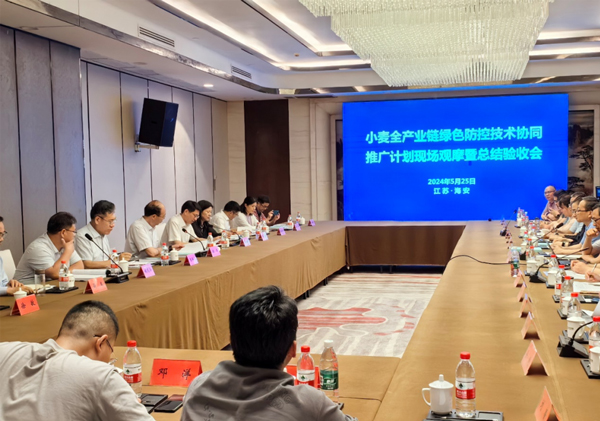 小麥全產業(yè)鏈綠色防控技術協(xié)同推廣計劃